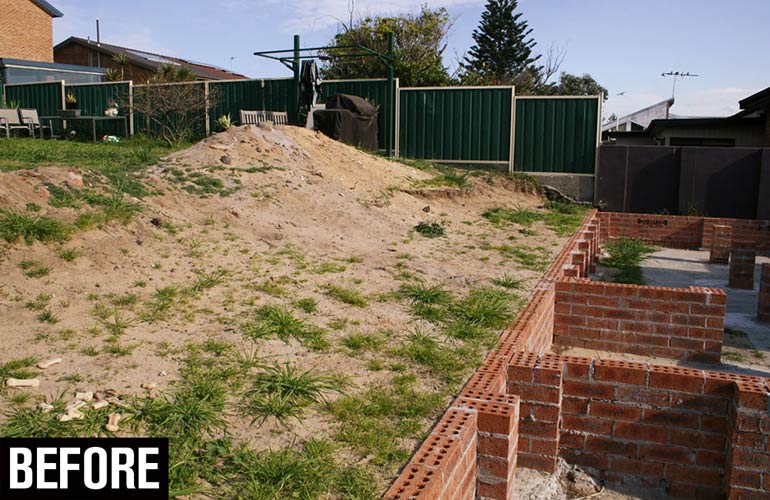 How to build a retaining wall – fast!